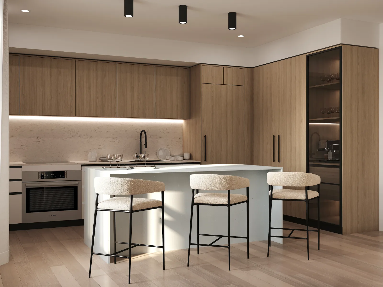 BLVD On The Greenway — Kitchen by Inform Projects