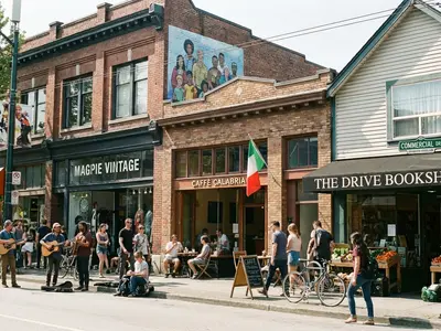 Grandview-Woodland neighbourhood in Vancouver