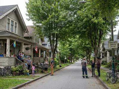 Victoria Drive neighbourhood in Vancouver